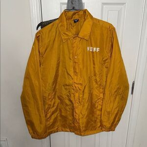 Neff Golden Yellow Windbreaker